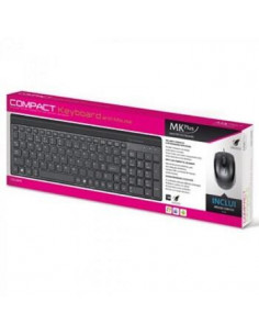 Teclado + Rato Usb Mkplus...
