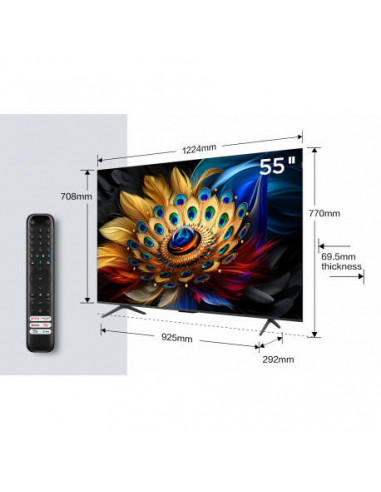 Televisor TCL C655 55 polegadas QLED... Televisor TCL C655 55 polegadas QLED...