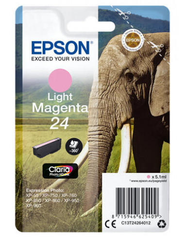 Epson Tinteiro Magenta claro Série 24...