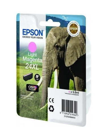 Epson 24XL - 9.8 ml - XL - magenta... Epson 24XL - 9.8 ml - XL - magenta...