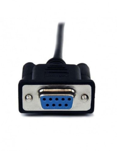 Cabo Serial Null Modem Startech 1m,... Cabo Serial Null Modem Startech 1m,...