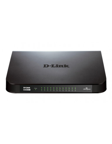 Switch de Rede D-Link GO-SW-24G/E -...