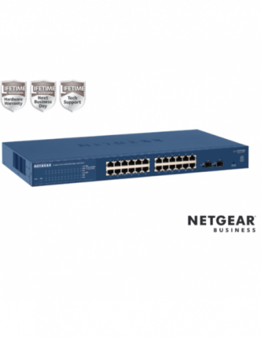 Switch NETGEAR ProSafe GS724T Gigabit... Switch NETGEAR ProSafe GS724T Gigabit...
