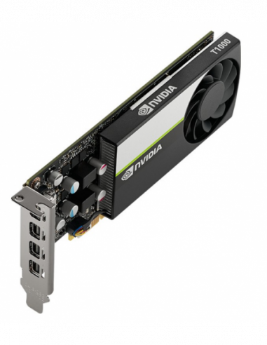 Placa Gráfica PNY T1000 8GB GDDR6, 4x...
