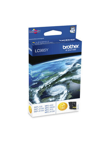 Brother Cartucho tinta amarela...