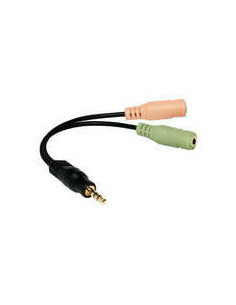 Adaptador 2Xjack 3.5Mm...