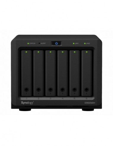 NAS Synology DS620slim: Armazenamento...