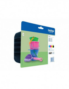 Brother LC221 Value Pack -...