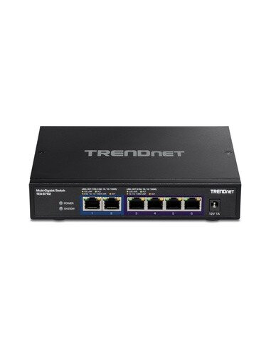 Switch Trendnet TEG-S762 de 6 Portas 10G Switch Trendnet TEG-S762 de 6 Portas 10G