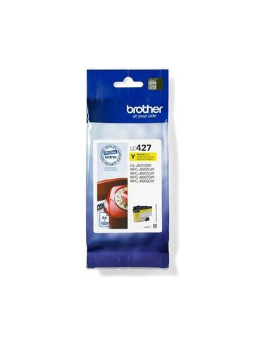 Tinteiro BROTHER LC427 Amarelo -...