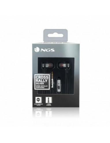 Ngs - Earphones Crossrallysilver