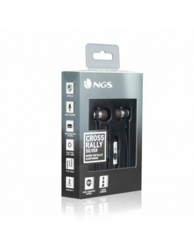 Ngs - Earphones Crossrallysilver