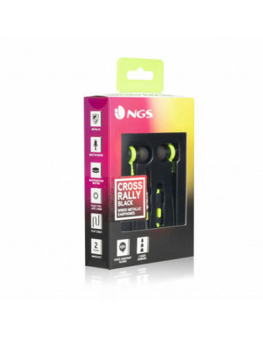 Ngs - Earphones Crossrallyblack