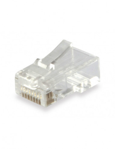 Equip Ficha Rj45 Utp Cat6 Pack 100 Un
