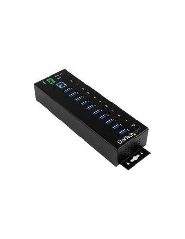 10 Port Industrial USB 3.0 Hub - Metal