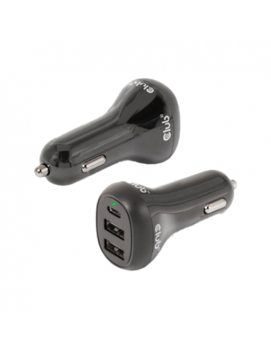 Carregador de Carro CLUB3D, 36W, 2... Carregador de Carro CLUB3D, 36W, 2...