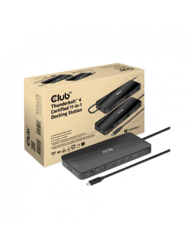 Hub Thunderbolt 4 CLUB3D CSV-1581: 11... Hub Thunderbolt 4 CLUB3D CSV-1581: 11...