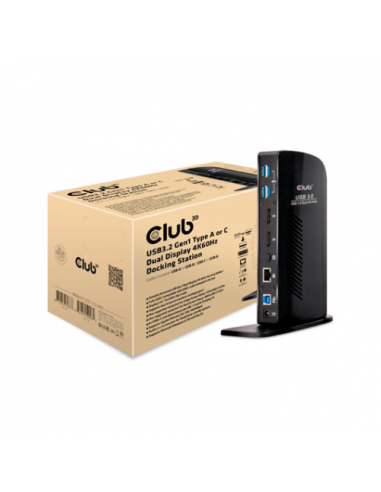 Docking Station USB 3.2 Gen1 Club3D... Docking Station USB 3.2 Gen1 Club3D...