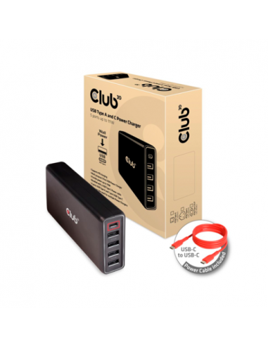 Carregador CLUB3D CAC-1903EU: 111W, 4...