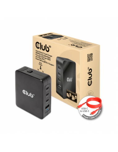 Carregador de Viagem CLUB3D, Modelo...