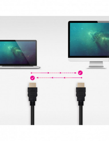 Nanocable 10.15.3805 cabo HDMI 5 m... Nanocable 10.15.3805 cabo HDMI 5 m...