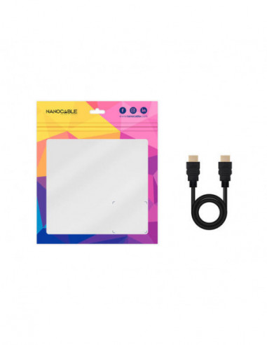 Nanocable 10.15.3805 cabo HDMI 5 m... Nanocable 10.15.3805 cabo HDMI 5 m...
