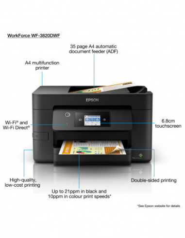 Epson WorkForce Pro WF-3820DWF -... Epson WorkForce Pro WF-3820DWF -...
