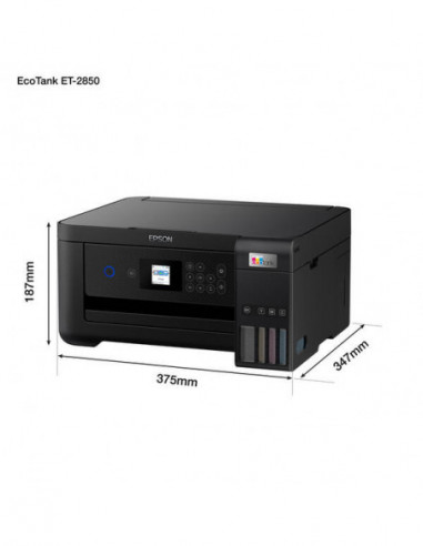 Impressora Epson EcoTank ET-2850 Jato... Impressora Epson EcoTank ET-2850 Jato...