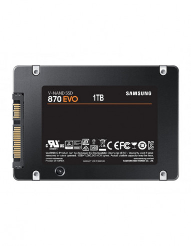 SSD Samsung 870 EVO 1TB 2.5" SATA III... SSD Samsung 870 EVO 1TB 2.5" SATA III...