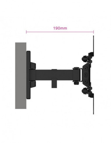 Ewent EW1521 106,7 cm (42") Preto
