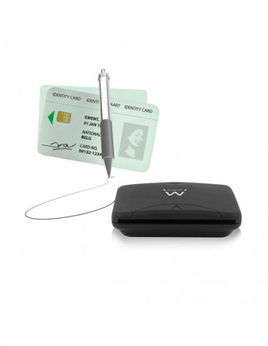 Leitor Ewent EW1052: Smart Card, USB...