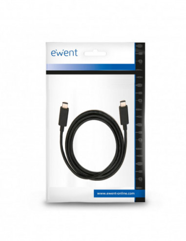 Cabo USB Ewent EC1045 USB-C para...