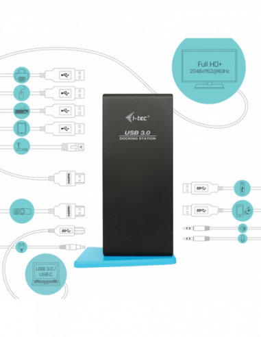 i-tec U3DUALHDMIDOCK base &... i-tec U3DUALHDMIDOCK base &...