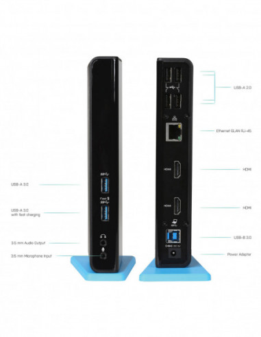 i-tec U3DUALHDMIDOCK base &... i-tec U3DUALHDMIDOCK base &...
