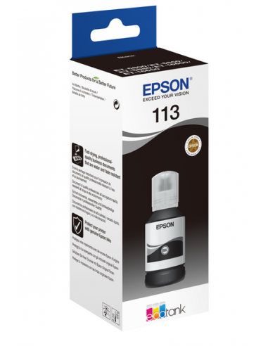 Tinta Epson EcoTank 113 Preto... Tinta Epson EcoTank 113 Preto...