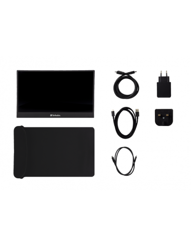 Monitor Verbatim PM-14 14" Full HD,...
