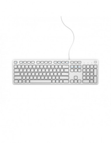 Teclado Dell KB216 Branco USB QWERTY...