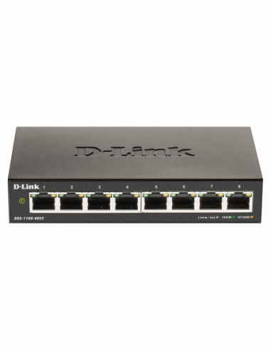 D-Link 8-Port Gigabit Smart Managed...