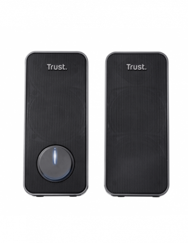 Colunas Trust Arys 2.0: 14W, USB,...