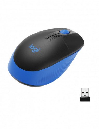 Logitech Ratón Inalámbrico M190 Azul...