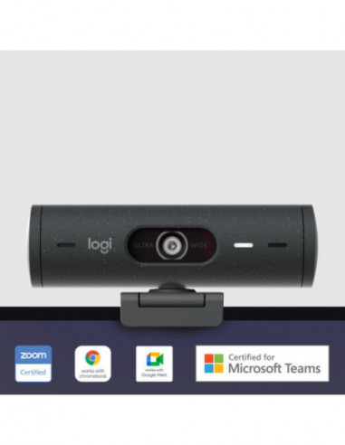 Webcam Logitech Brio 500 FHD USB-C,...