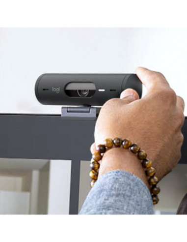 Webcam Logitech Brio 500 FHD USB-C,...