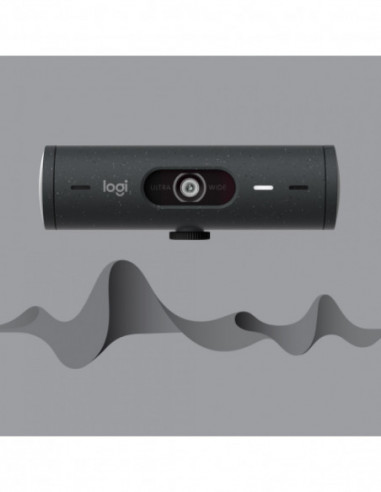 Webcam Logitech Brio 500 FHD USB-C,...