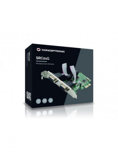 Placa Conceptronic SRC01G: PCIe, 2x... Placa Conceptronic SRC01G: PCIe, 2x...
