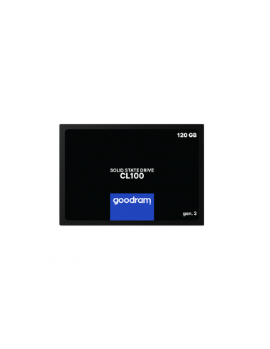 SSD GoodRam CL100 120GB SATA3 2.5" 3D... SSD GoodRam CL100 120GB SATA3 2.5" 3D...