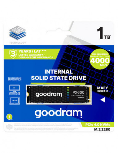 SSD GoodRam PX600 1TB M.2 NVMe PCIe... SSD GoodRam PX600 1TB M.2 NVMe PCIe...