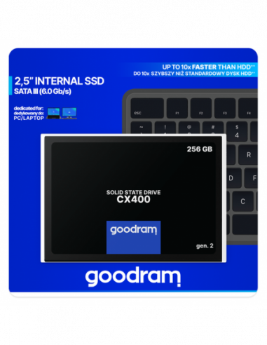 Disco SSD GoodRam CX400 256GB SATA3... Disco SSD GoodRam CX400 256GB SATA3...