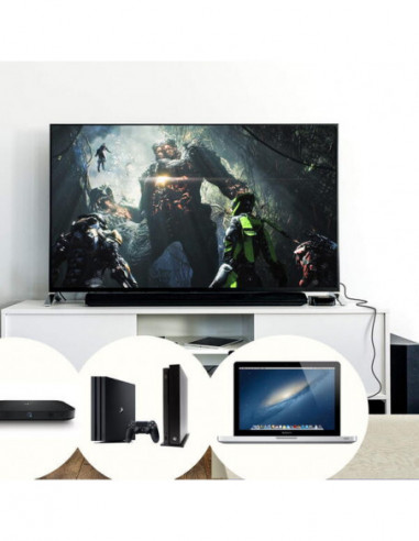Cabo HDMI Ewent EC1335 10m, 4K,...