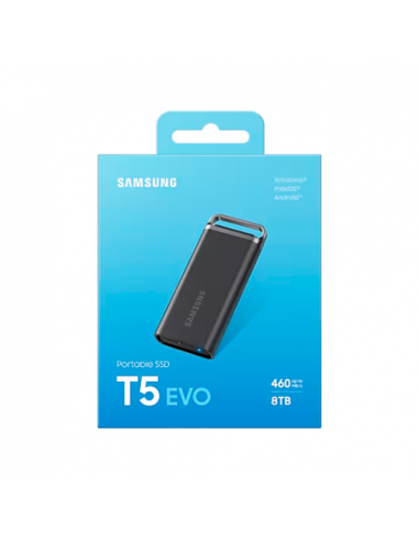 Disco SSD Externo Samsung 8TB T5 EVO...