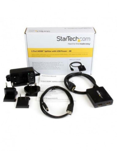 StarTech.com HDMI Cable Splitter -... StarTech.com HDMI Cable Splitter -...